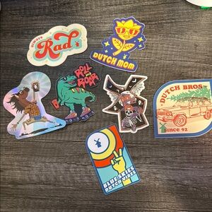 Dutch bros sticker pack